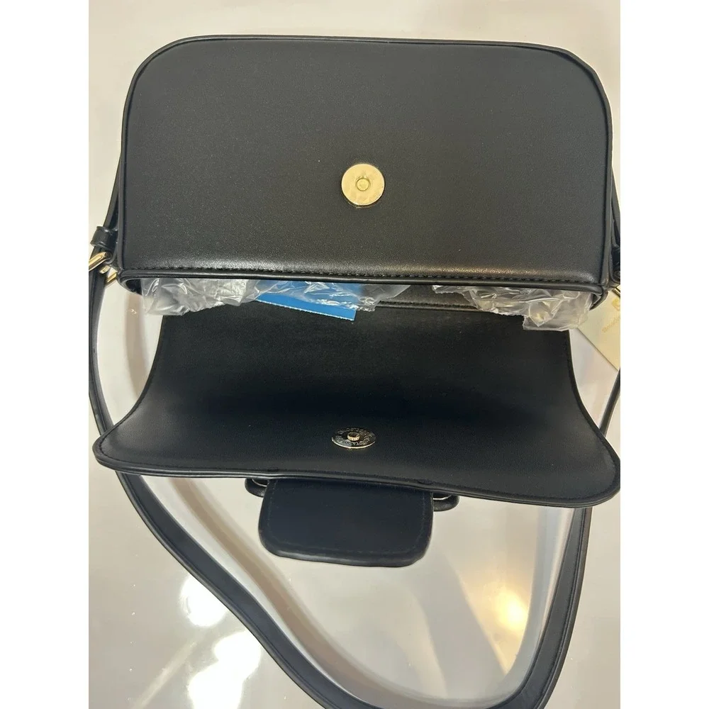 Madison West Authentic Women Black Purse| Clutch  Fashion Bag  Party Purse NWT
